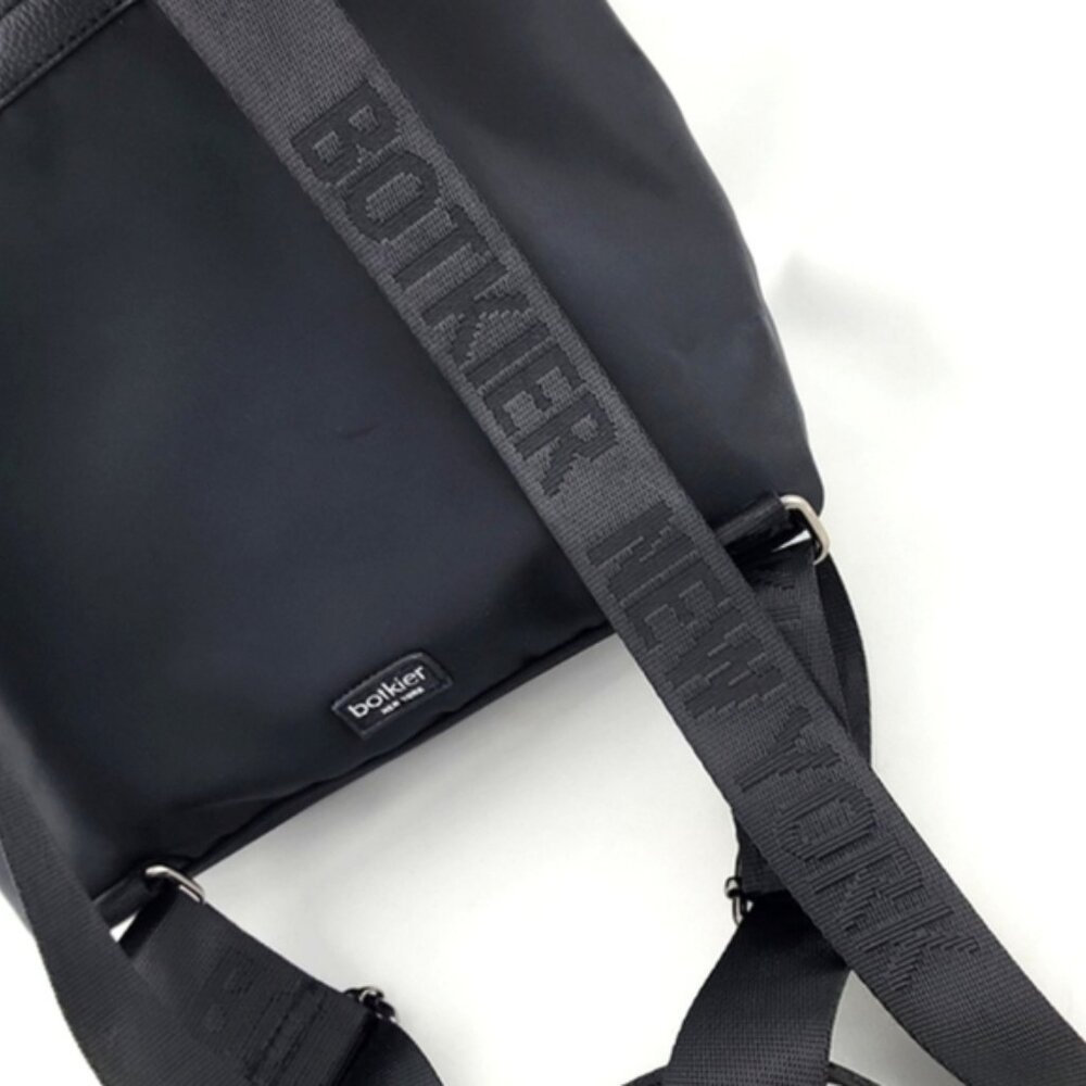 Botkier Trigger Backpack Black Nylon Multi Functi… - image 7